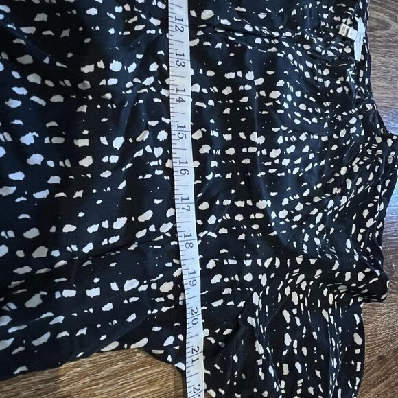 Joie silk black and white blouse size small - Picture 8 of 8
